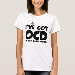 T-shirt Poulet drôle d'OCD