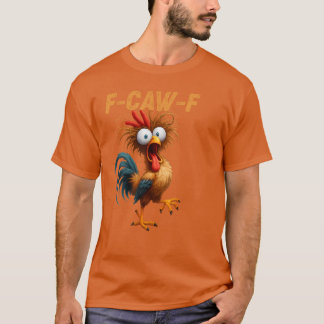 T-shirt Poulet drôle FCawF Poulet FCAWF