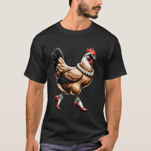 T-shirt Poulet Drôle Frit mais Graphique Femmes Poulet Inc