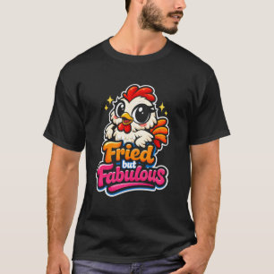 T-shirt Poulet Drôle Mais Fabuleux Fille de Paysan Sassy