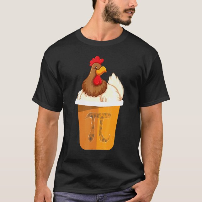 T-shirt Poulet drôle Pot Pi Day 3 14 Prof de maths Hommes  (Devant)