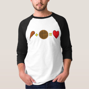 T-shirt Poulet et gaufres