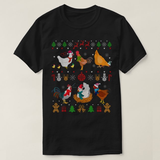 T-shirt Poulet Et Riz (Design devant)