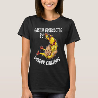 T-shirt Poulet facilement distrait oiseau cool