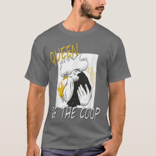 T-shirt Poulet fermier Reine de la Coop