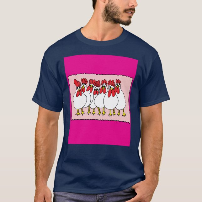 T-shirt Poulet fou (Devant)