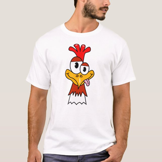 T-shirt Poulet fou (Devant)
