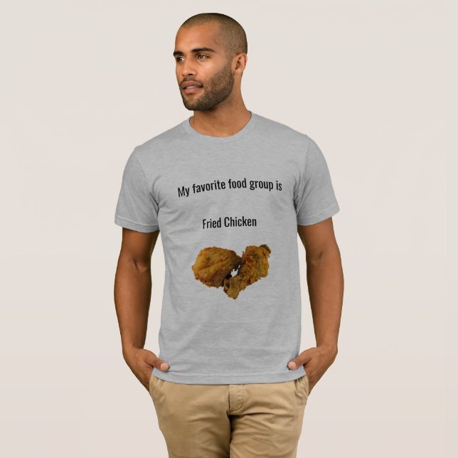 T-shirt Poulet frit (Devant entier)