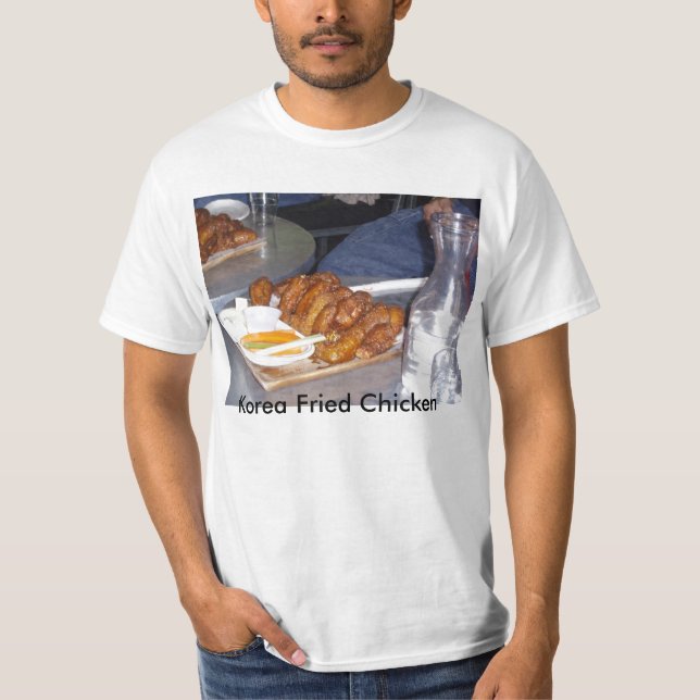 T-shirt Poulet frit de la Corée (Devant)