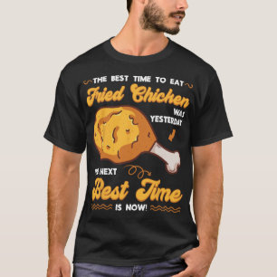 T-shirt Poulet frit mariné repas snack Cr