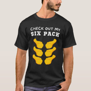 T-shirt Poulet Frit Retrouvez Mon Pack Humour Gym Musc