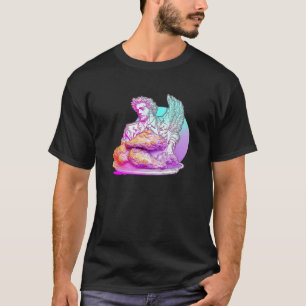 T-shirt Poulet Frit Style Vaporwave Esthétique Vintage