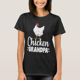 T-shirt Poulet Grand-père Amusant Pays ferme Cadeaux anima