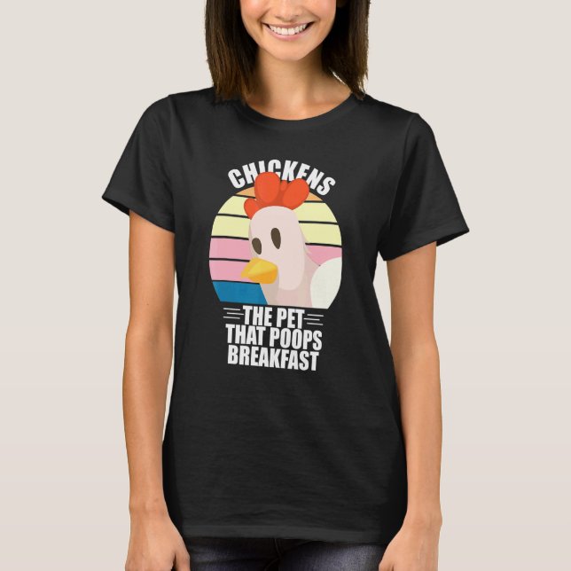 T-shirt Poulet Le Petit-Déjeuner (Devant)