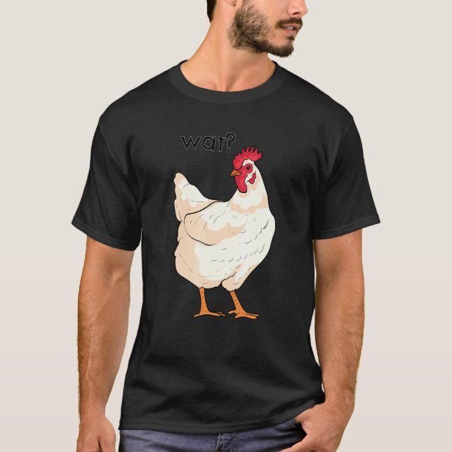 T-shirt Poulet mignon drôle animal (Devant)