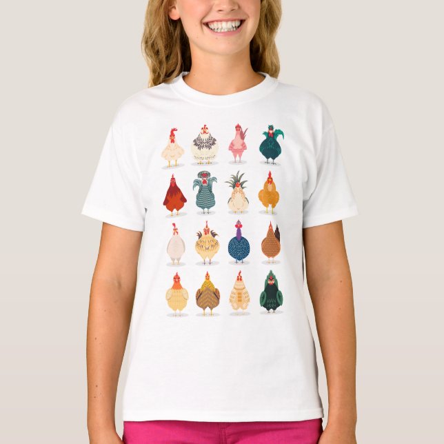 T-shirt Poulet mou (Devant)
