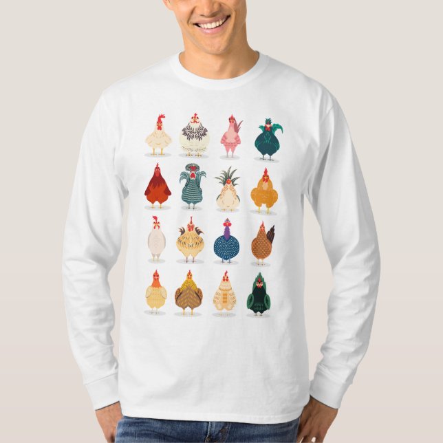 T-shirt Poulet mou (Devant)