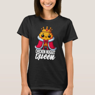 T-shirt Poulet Nugget Queen Drôle Tenders