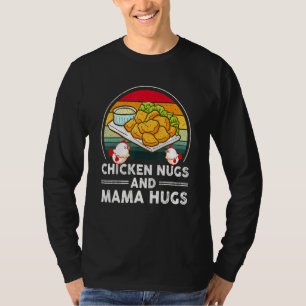 T-shirt Poulet Nugs & Mama Hugues, Nugs Et Baisers, Nugget