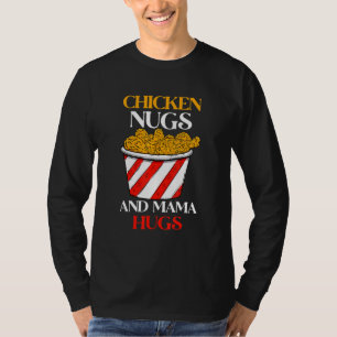 T-shirt Poulet Nugs & Mama Hugues, Nugs Et Baisers, Nugget