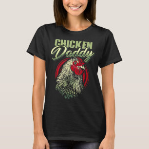 T-shirt Poulet papa Poulet Papa Poulet Agricole Volaille A