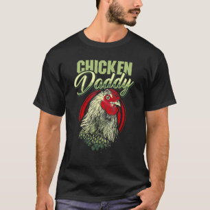 T-shirt Poulet papa Poulet Papa Poulet Agricole Volaille A