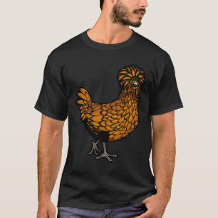 T-shirt Poulet polonais doré