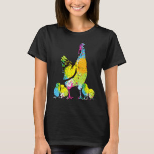 T-shirt Poulet Poule Poussins Eleveur de Volailles Style R