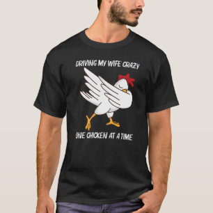 T-shirt Poulet Pour Hommes Papa Poulet Oeuf À La Volaille 
