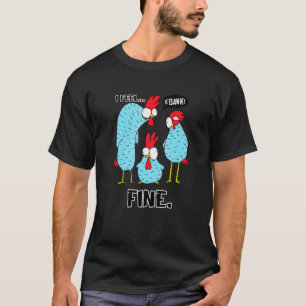 T-shirt Poulet pour les personnes stressées