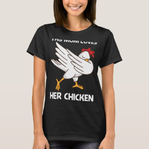 T-shirt Poulet Pour Maman Mère Poulet Oeuf De Rooster