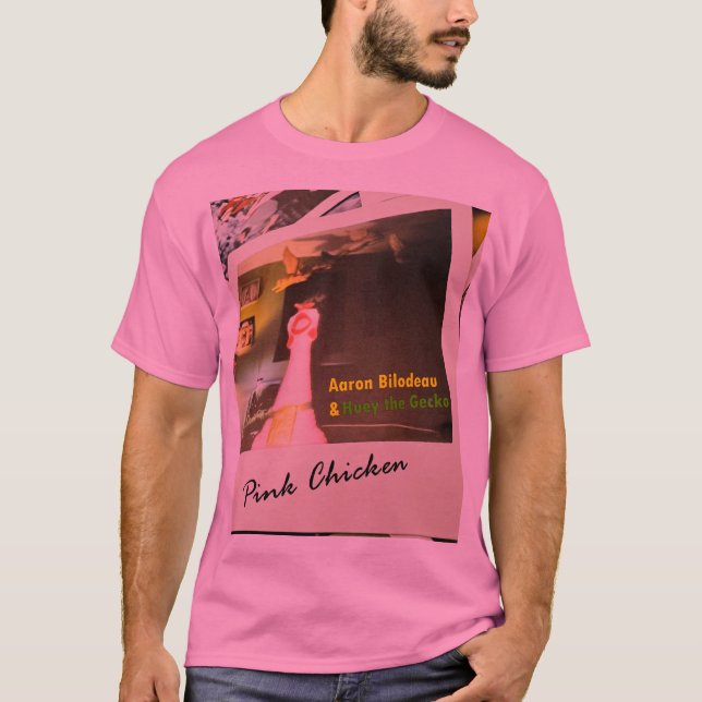 T-shirt Poulet rose (Devant)