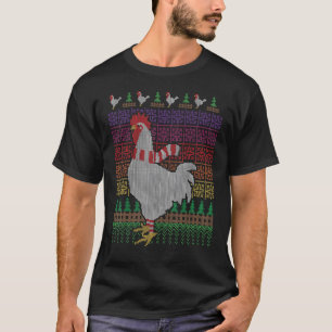 T-shirt Poulet sale Ugly Christmas Sweater X-Mas Ferme