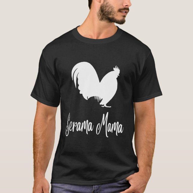 T-shirt Poulet Serama (Devant)