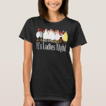 T-shirt Poulet Ses Dames Jardin De Nuit Ferme Hens Graphi<br><div class="desc">Poulet Ses Dames Jardin De Nuit Ferme Poules Graphique</div>