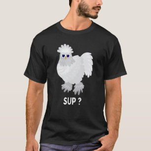 T-shirt Poulet Silkie Mignon Costume de Poulet Silkie