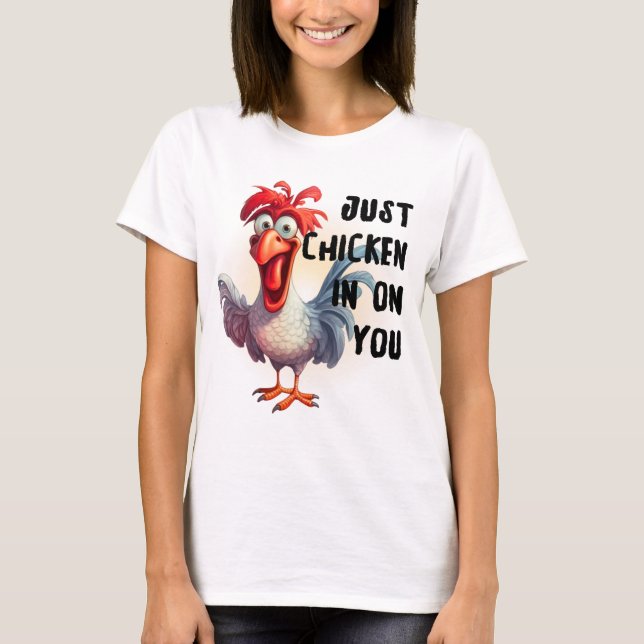T-shirt Poulet sur toi (Devant)