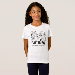 T-Shirt Poulet sur un passage scolaire