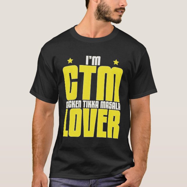 T-shirt Poulet Tikka Masala (Devant)