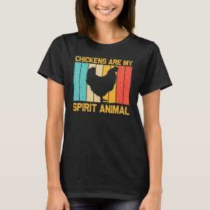 T-shirt Poulet Vintage Pour Hommes Femmes Élevage De Poule