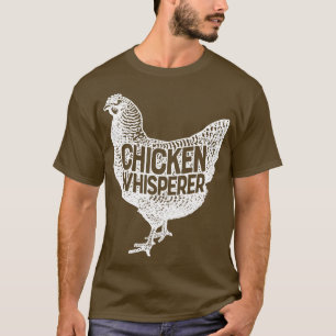 T-shirt Poulet Whisperer Drôle Agriculture Agricole Cadeau