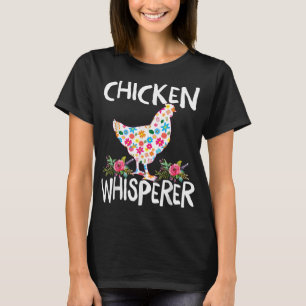 T-shirt Poulet Whisperer Drôle Aiguille de poulet pour les