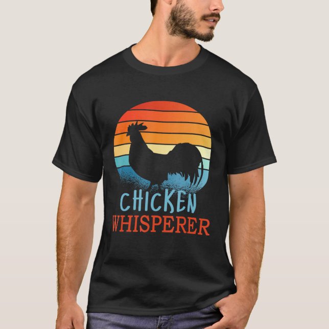 T-shirt Poulet Whisperer Volaille Agricole Hommes Femmes K (Devant)