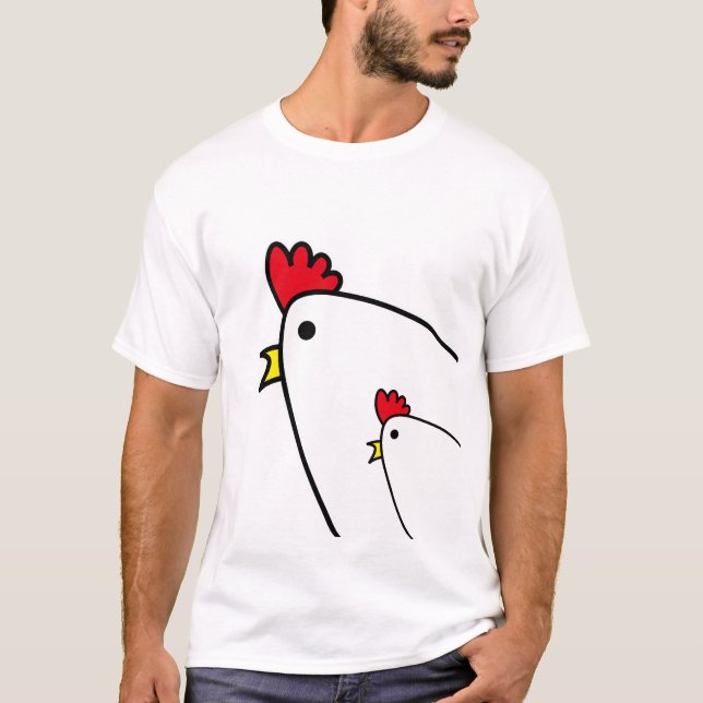 T-shirt Poulets (Devant)