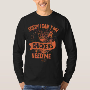 T-shirt Poulets