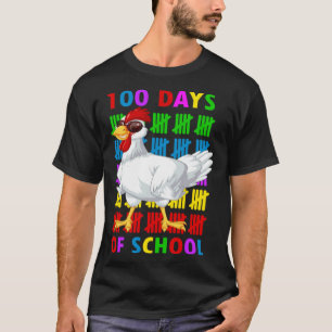 T-shirt poulets 100 jours d'école 100e jour d'école