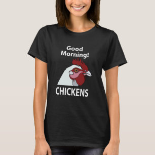 T-shirt Poulets Bon Matin Drôle Whisperer de poulet