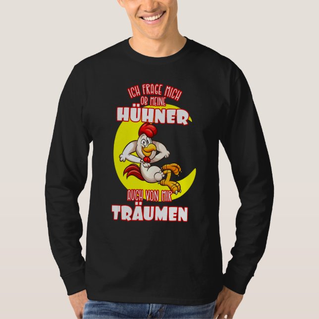 T-shirt Poulets de rêve (Devant)