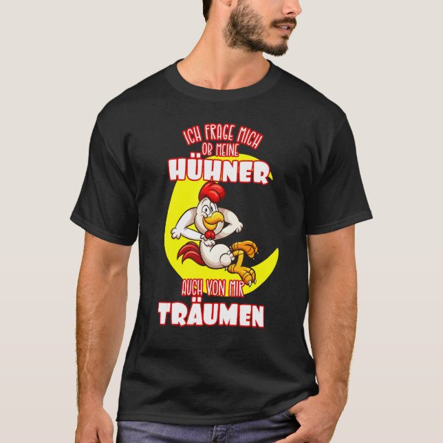 T-shirt Poulets de rêve (Devant)