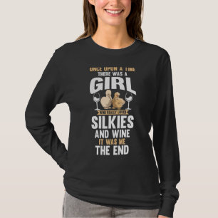 T-shirt Poulets De Vin Et De Silkie